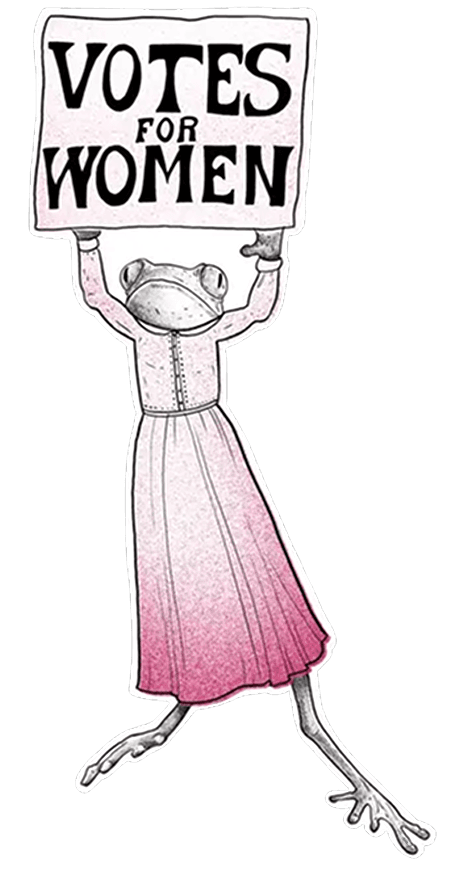 Pink frog